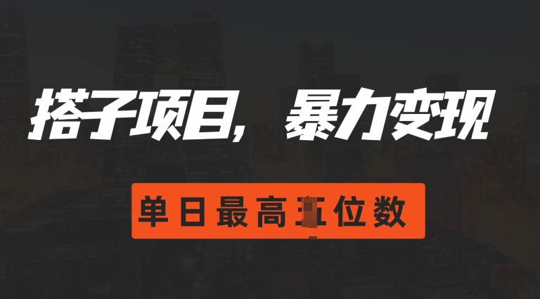 2024搭子玩法，0门槛，暴力变现，单日最高破四位数【揭秘】-易读网
