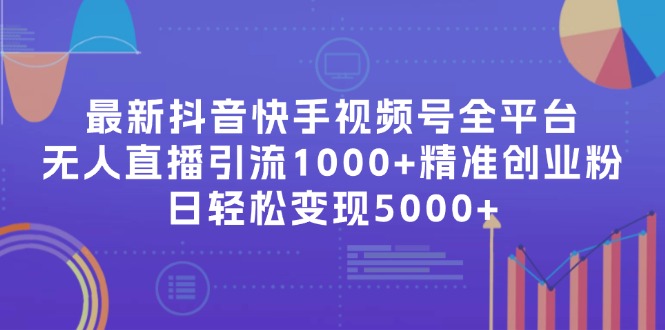 最新抖音快手视频号全平台无人直播引流1000+精准创业粉，日轻松变现5000+-易读网