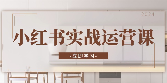 小红书实战运营课：从开通店铺到直播话术，打造爆款笔记与高效直播-易读网