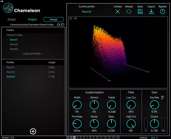 Accentize Chameleon(智能音频插件) v2.1.1 免费版-易读网