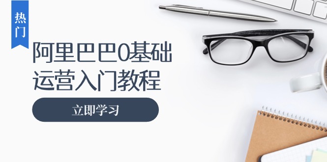 阿里巴巴运营零基础入门教程：涵盖开店、运营、推广，快速成为电商高手-易读网
